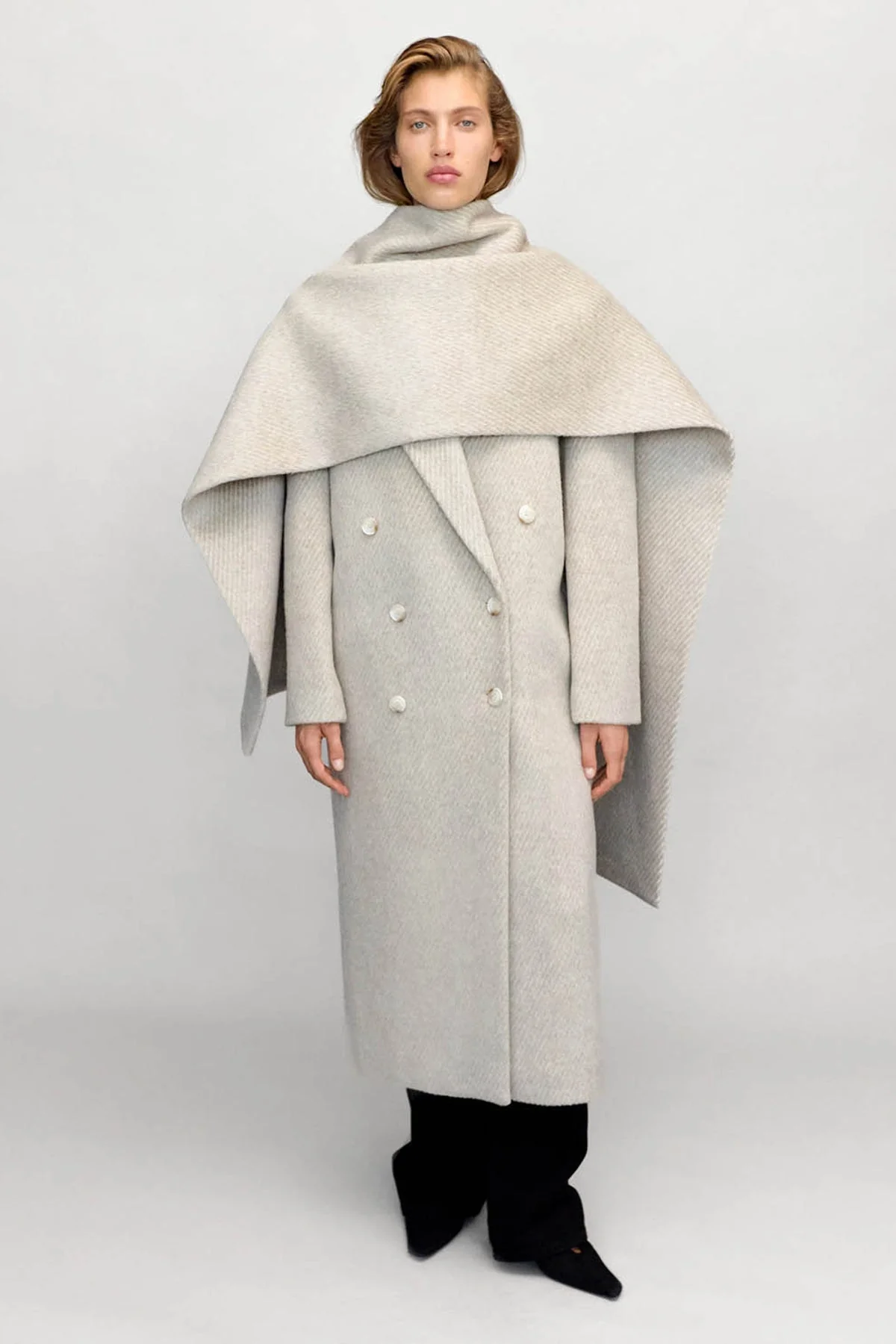 Ciro Coat With Scarf - Image 3