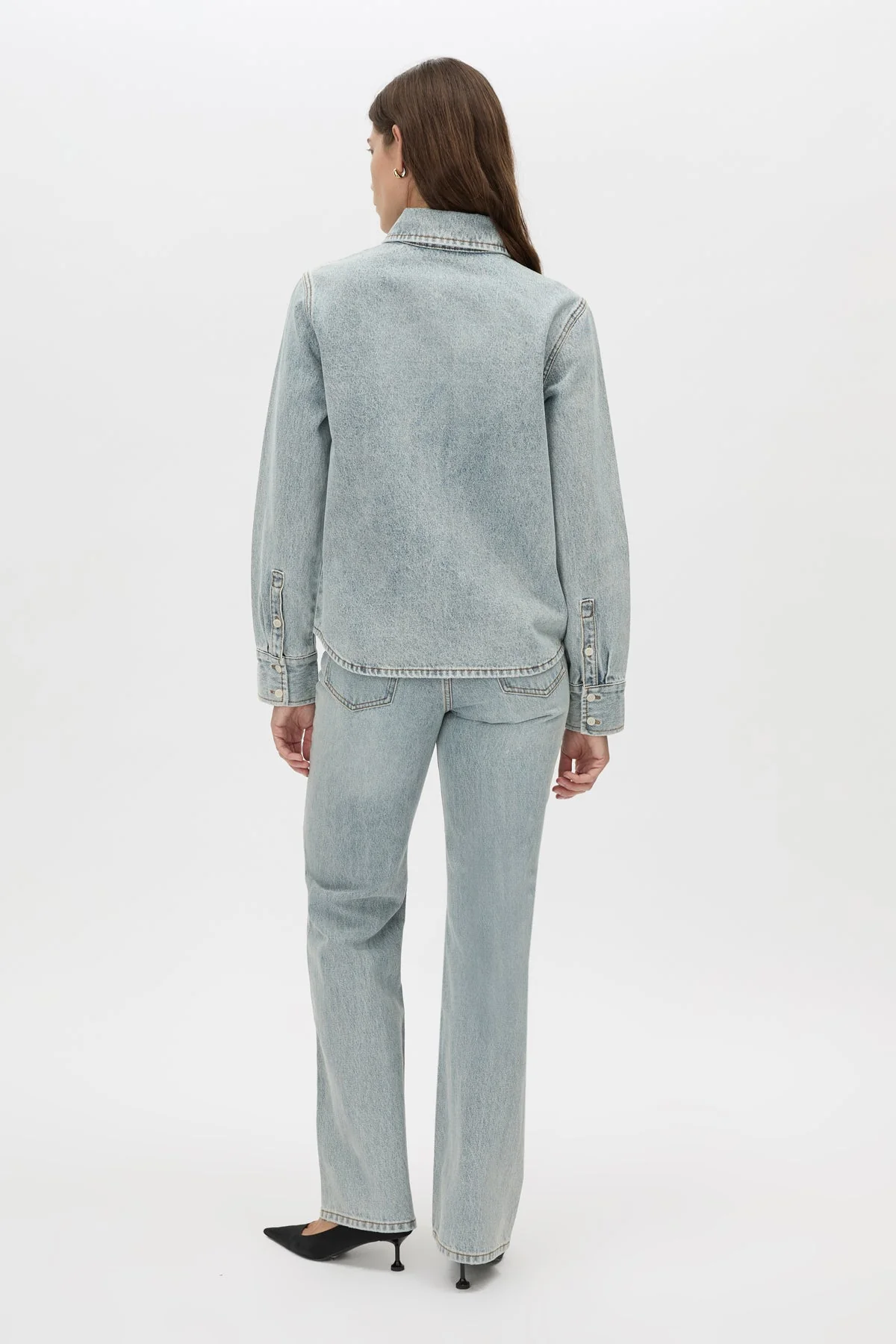 Faye Denim Shirt - Image 5