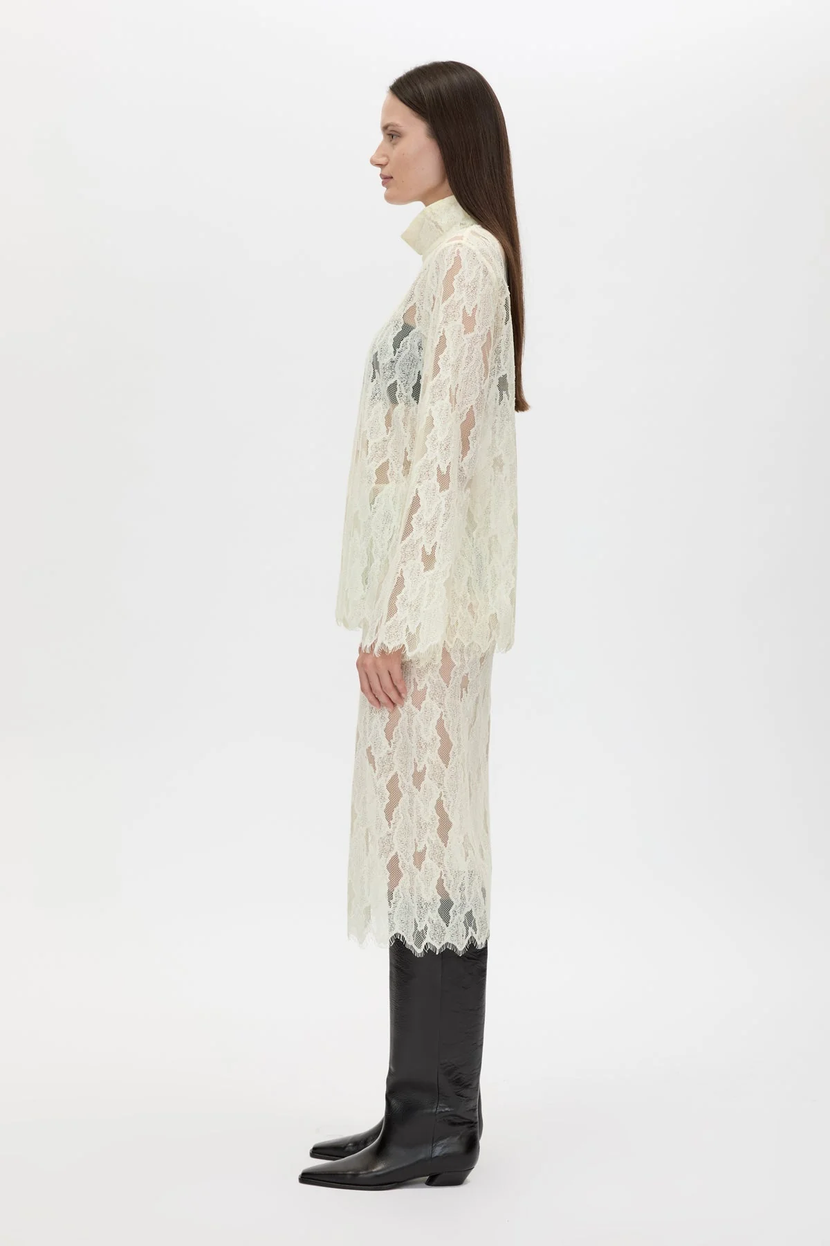 Zemira Long Sleeve Lace Top - Image 6