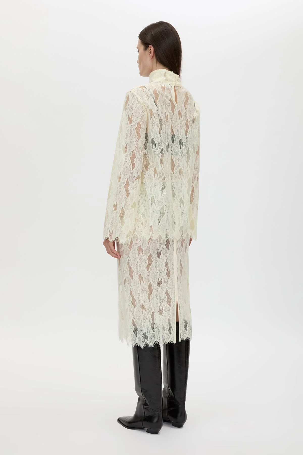Zemira Long Sleeve Lace Top - Image 7
