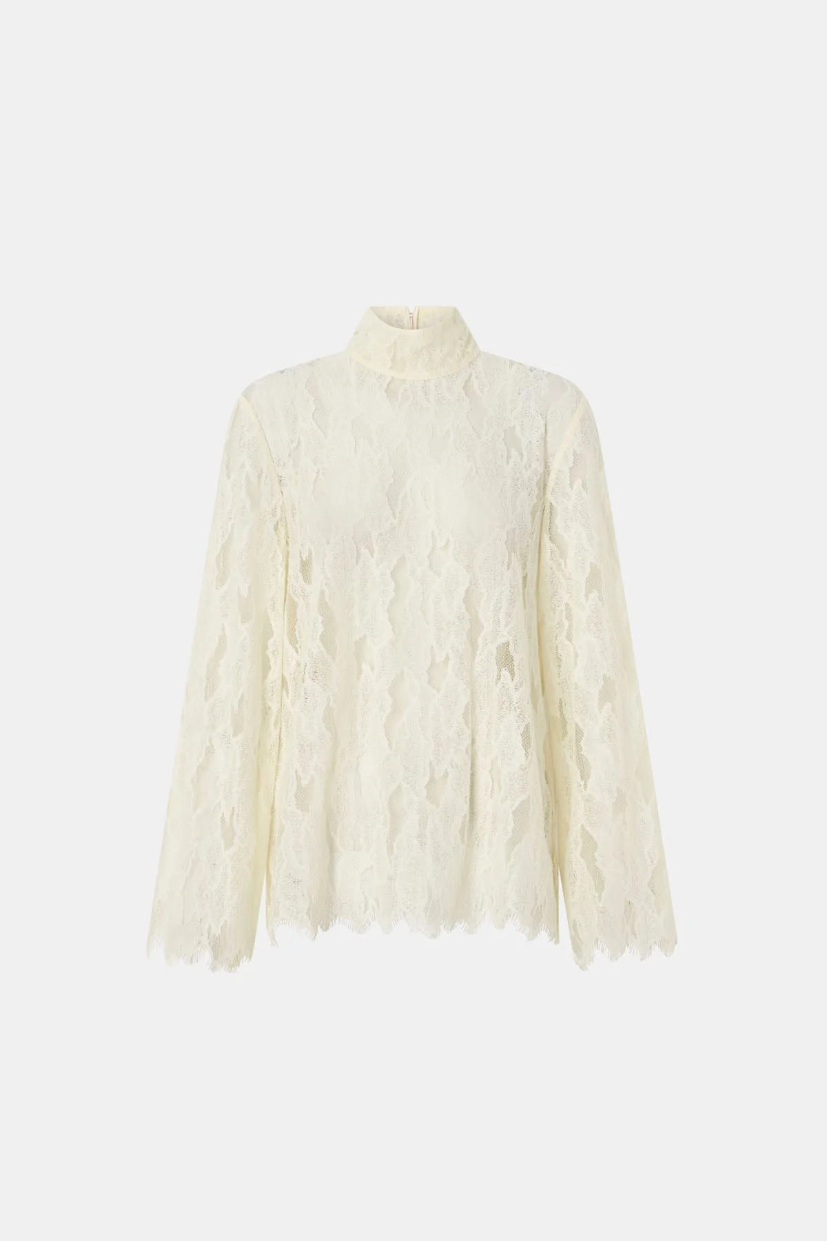Zemira Long Sleeve Lace Top - Image 9